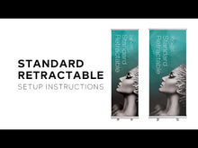 Load and play video in Gallery viewer, Standard Retractable Banner