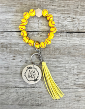 Load image into Gallery viewer, Softball Wristlet
