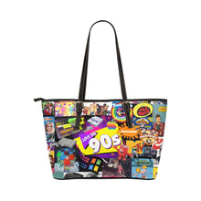 Load image into Gallery viewer, 90s Leather Tote (Small)