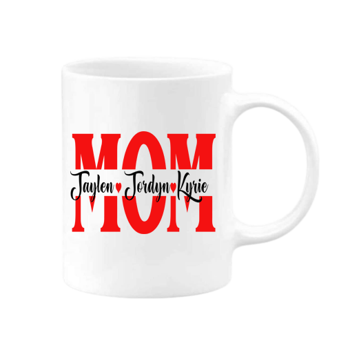 Personalized MOM 11oz Mug