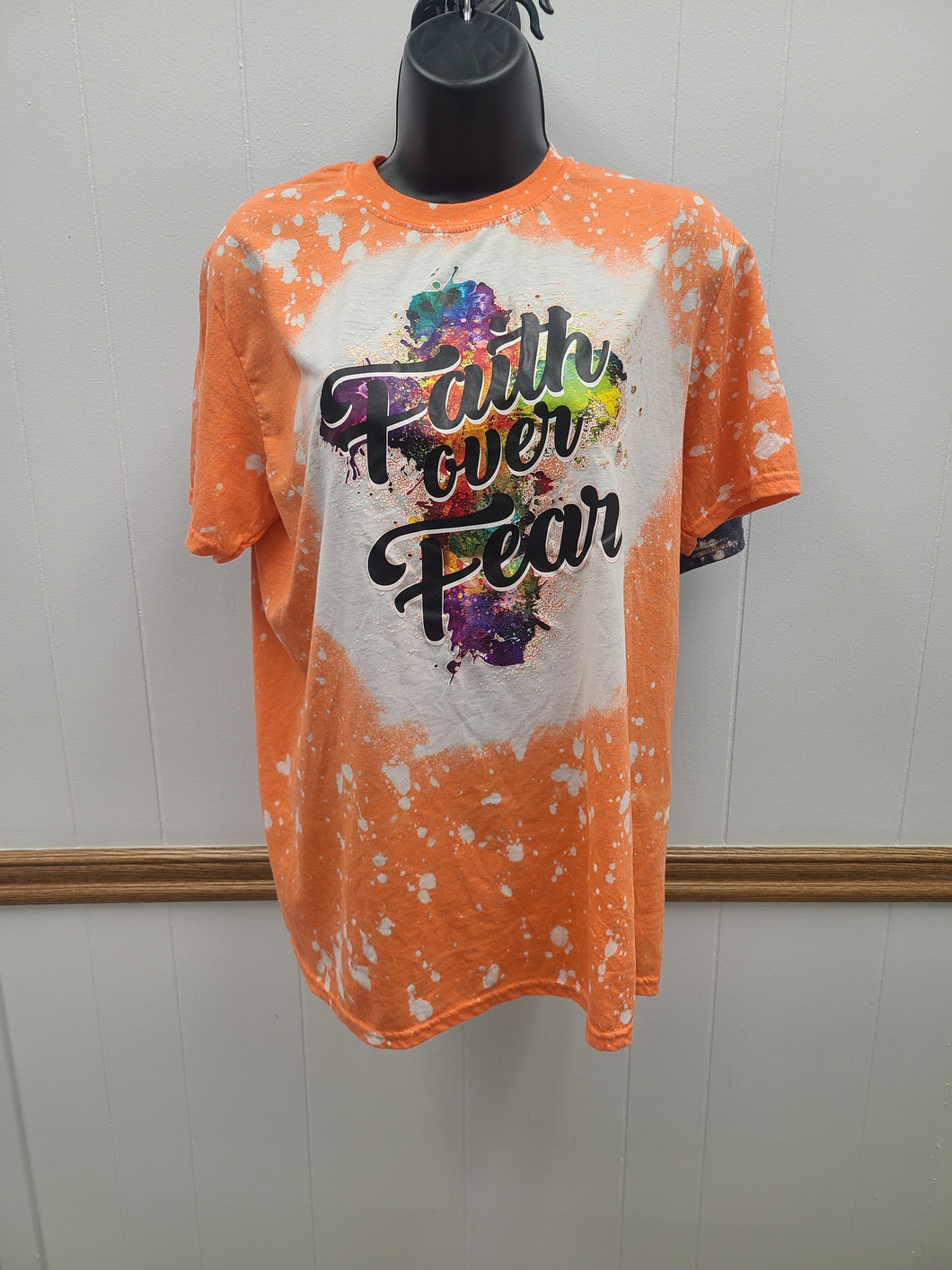 Faith One Fear Bleached Tee