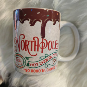 North Pole Christmas Mug