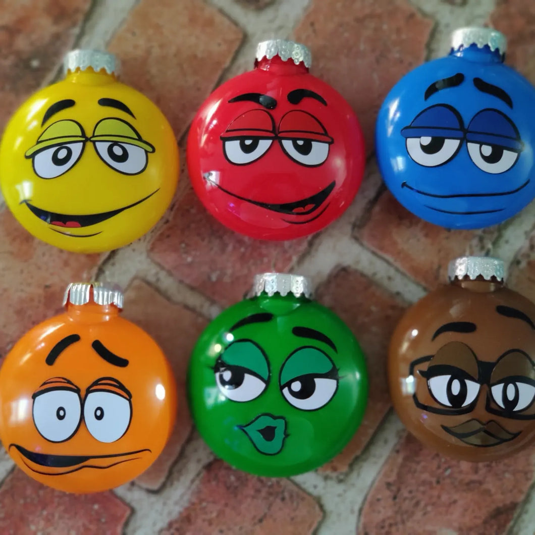 M&M Ornaments