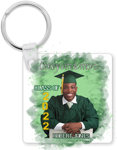 Custom Grad Keychain